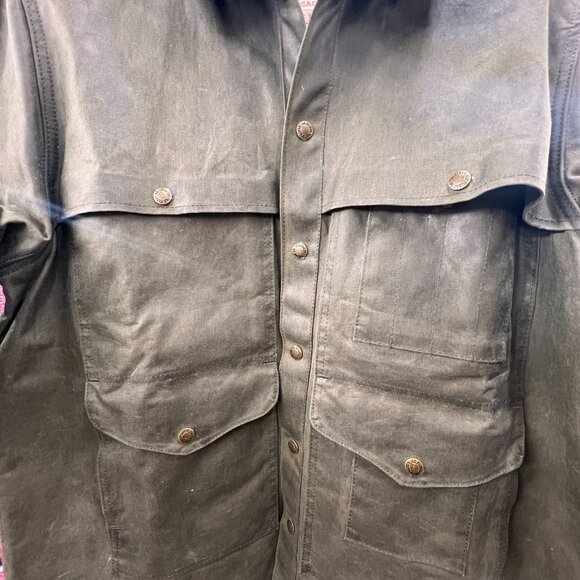 Filson Rare Discontinued Unlined Tin Cruiser Jacket Otter Green, L - Made in USA - Picture 4 of 8